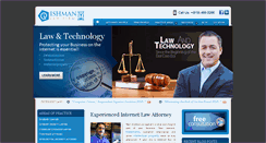 Desktop Screenshot of ishmanlaw.com